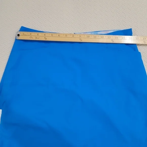 Nike Golf Skort Blue Skort Activewear Skirt with Shorts Zipper sides Size 10 - Picture 12 of 15